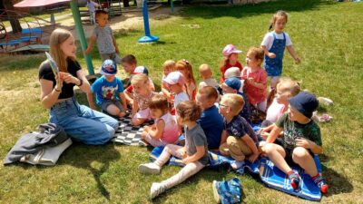 14 czerwca 2024 – Licealistki z wizytą w przedszkolu