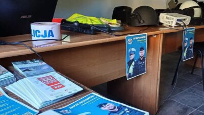 4 października 2024 – Policjanci gościli licealistów