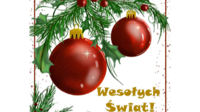 23 grudnia 2024 – Wesołych Świąt Bożego Narodzenia