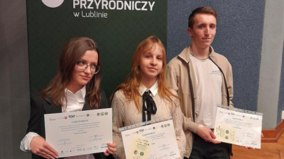 17 marca 2025 – Finał wojewódzki konkursu „Człowiek w środowisku”