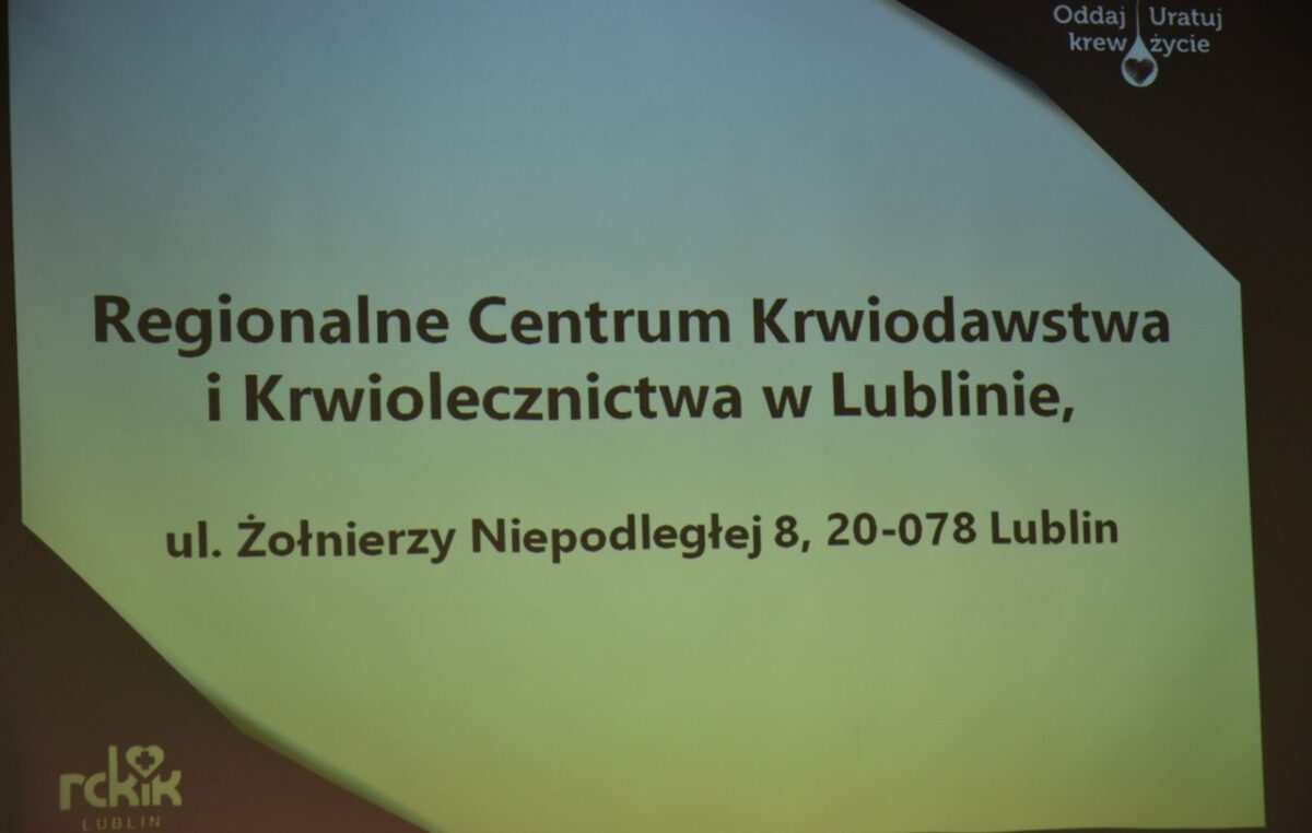 27 marca 2025 – Spotkanie z przedstawicielami Regionalnego Centrum Krwiodawstwa i Krwiolecznictwa