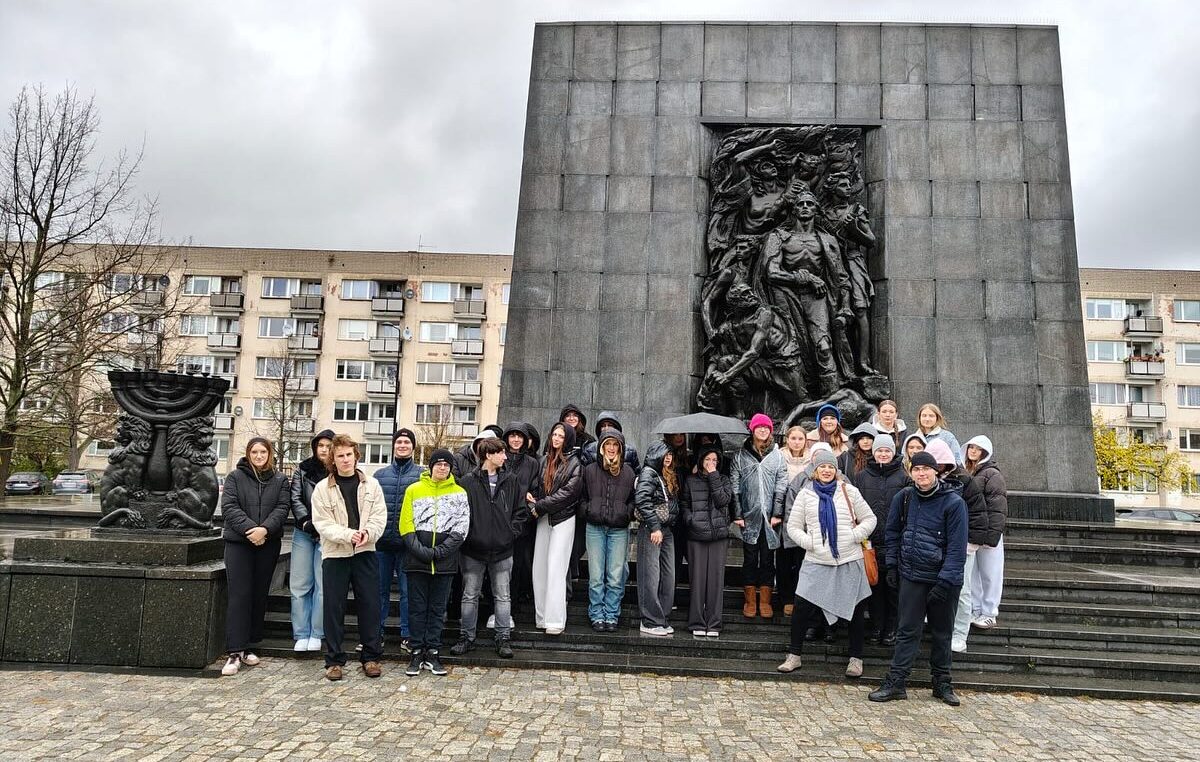 16 kwietnia 2025 – Licealiści w Warszawie