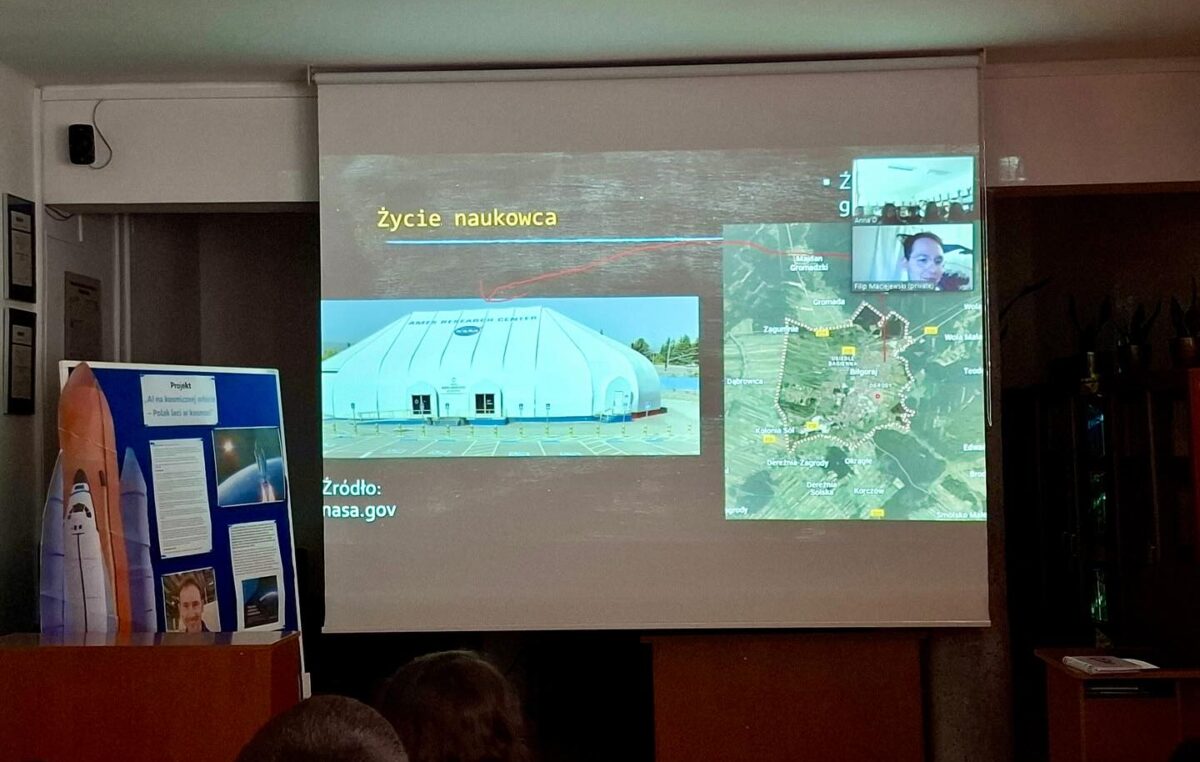 16 kwietnia 2025 – Kosmiczne łączenie z NASA