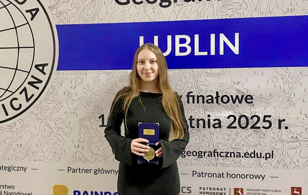 16 kwietnia 2025 – Ania kolejny raz z tytułem  finalisty Olimpiady Geograficznej