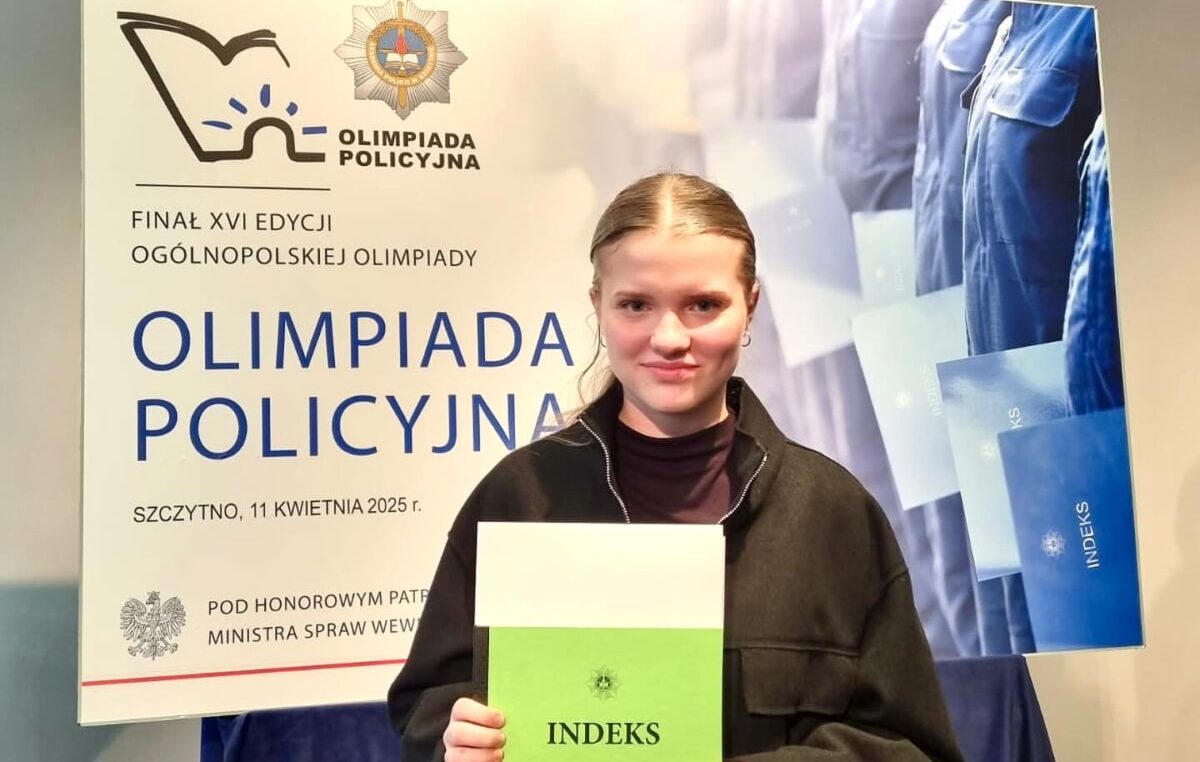 15 kwietnia 2025 – Kasia finalistką XVI Olimpiady Policyjnej