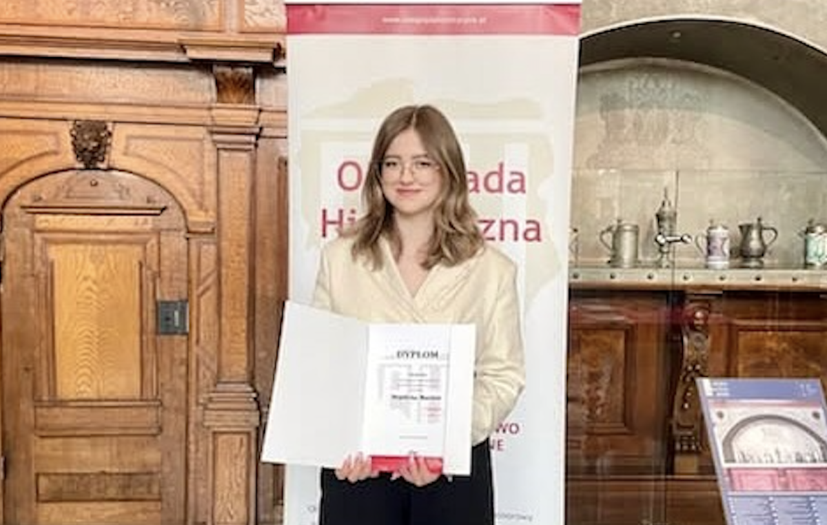 15 kwietnia 2025 – Martyna laureatką Olimpiady Historycznej