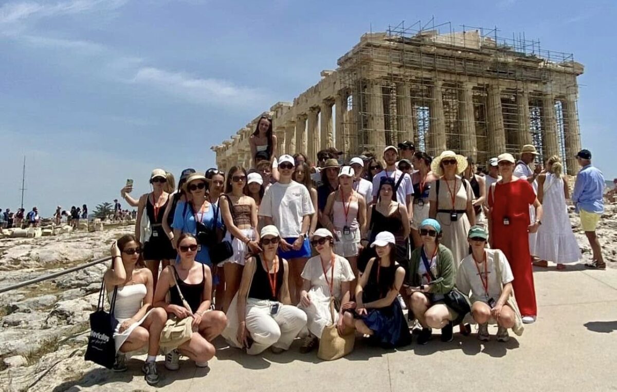 21 maja 2025 – Licealiści w Grecji