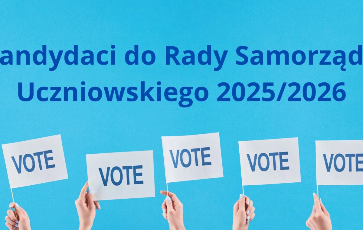 28 września 2025 – Kandydaci do Rady Samorządu Uczniowskiego