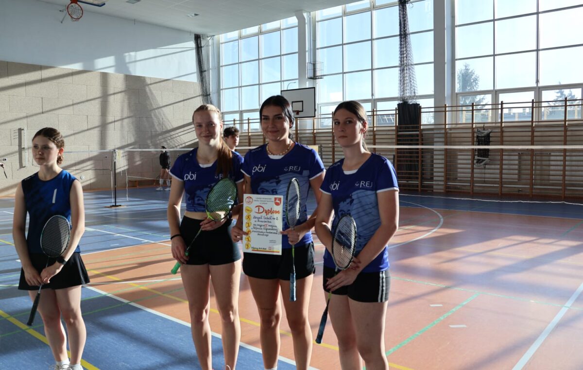 14 listopada 2025 – Sukces gospodarzy w Półfinale Wojewódzkim Licealiady w badmintonie dziewcząt i chłopców