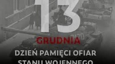 16 grudnia 2025 – 44. rocznica wprowadzenia stanu wojennego