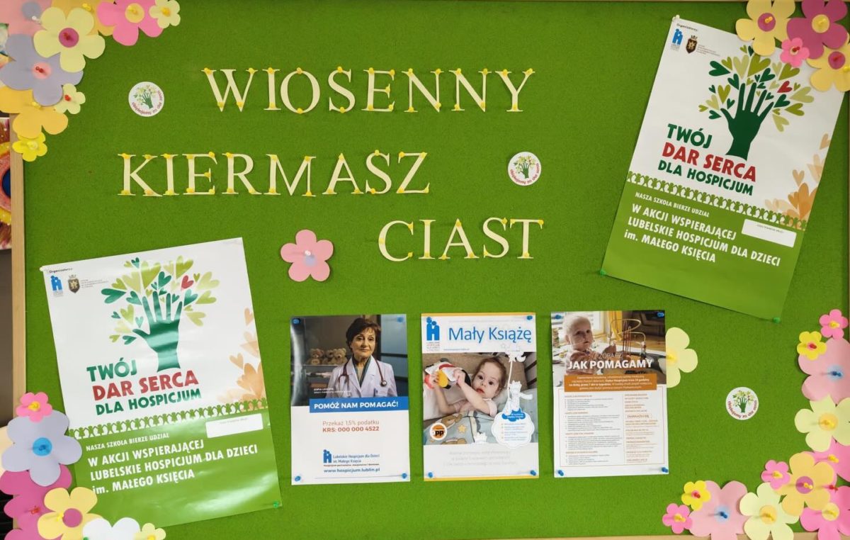 31 marca 2026 – Wiosenny kiermasz na rzecz Hospicjum dla Dzieci